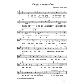 Produktbild des Artikels Es gibt nur einen Gott (Noten - Download)