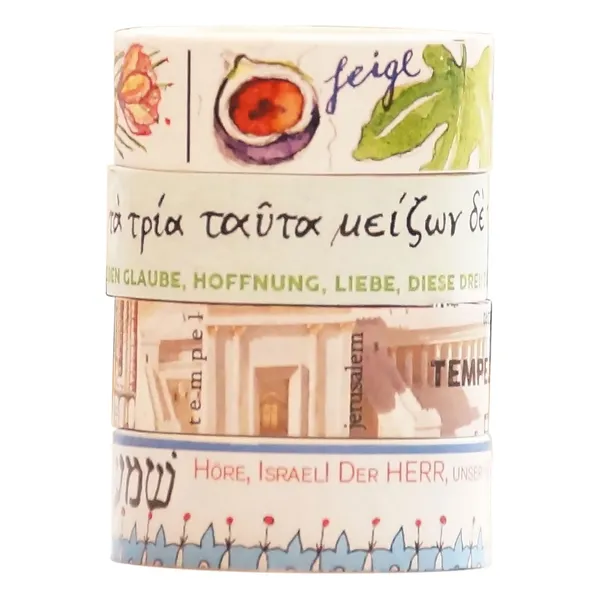 Produktbild des Artikels Washi Tapes Set Bibel ()