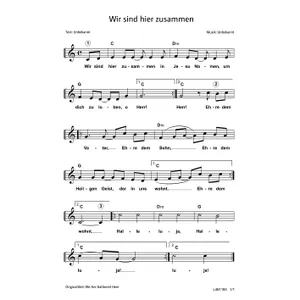 Produktbild des Artikels Wir sind hier zusammen (Noten - Download)