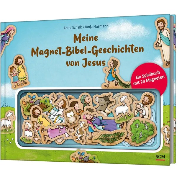 Produktbild des Artikels Meine Magnet-Bibel-Geschichten von Jesus (Buch - Gebunden)