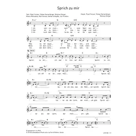 Produktbild des Artikels Sprich zu mir (Noten - Download)