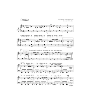 Produktbild des Artikels Danke! (Noten - Download)