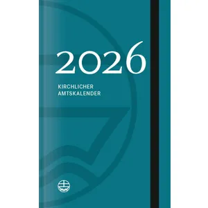 Produktbild des Artikels Kirchlicher Amtskalender 2026 - petrol (Kalender - Gebunden)
