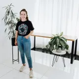 Stimmungsbild zu T-Shirt "Gegen den Strom" - schwarz