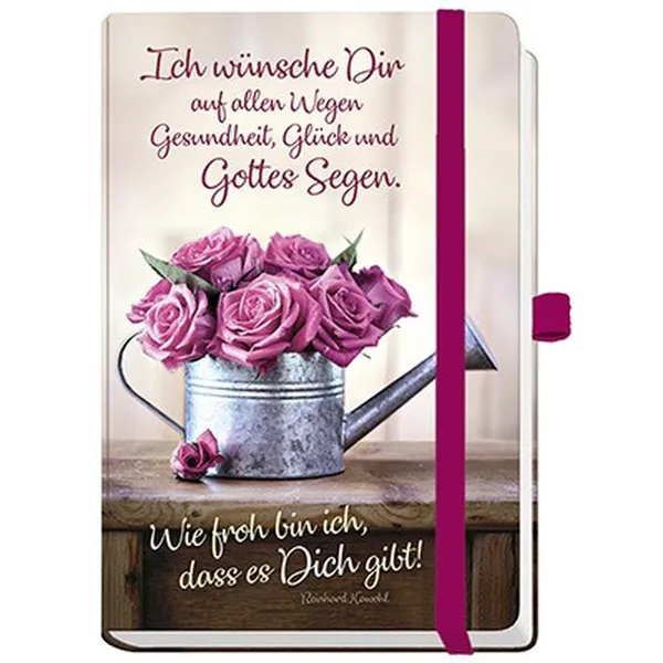 Produktbild des Artikels Notizbuch - Ich wünsche Dir auf allen Wegen (Schreibwaren - Gebunden)