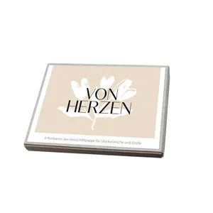 Produktbild des Artikels Von Herzen - Postkartenbox (Schreibwaren)