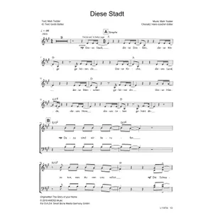 Produktbild des Artikels Diese Stadt (Noten - Download)