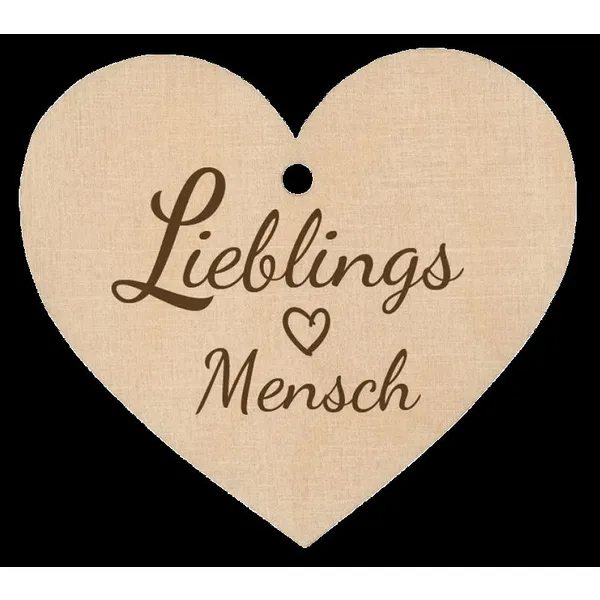 Produktbild des Artikels Holzherz - Lieblingsmensch ()