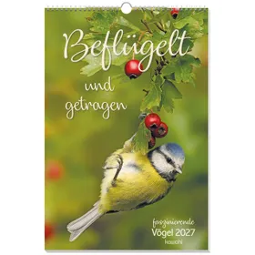 Produktbild des Artikels Beflügelt und getragen 2027 - Wandkalender (Kalender - Spiralbindung)