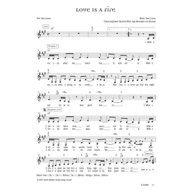 Produktbild des Artikels Love Is A Fire (Noten - Download)