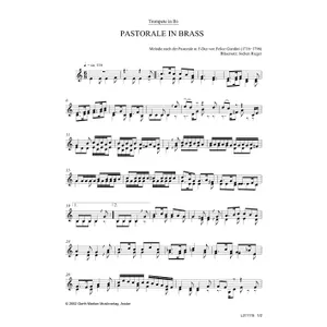 Produktbild des Artikels Pastorale in Brass (Noten - Download)