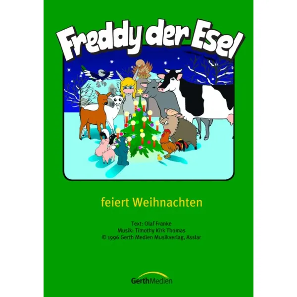 Produktbild des Artikels Freddy feiert Weihnachten (Arbeitsheft/digital) (Noten - Download)