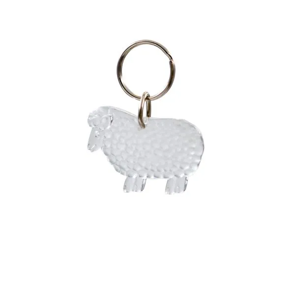 Produktbild des Artikels Schlüsselanhänger Schaf - transparent ()