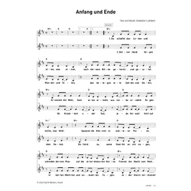 Produktbild des Artikels Anfang und Ende (Noten - Download)