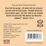 Stimmungsbild zu Wickelarmband Leder "Ich werde dich nie verlassen"