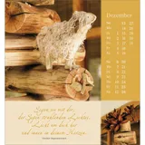 Stimmungsbild zu Sei behütet und geborgen 2026 - Aufstellkalender