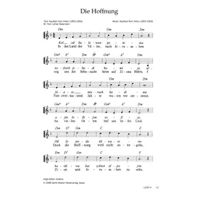 Produktbild des Artikels Die Hoffnung (Noten - Download)