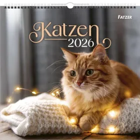 Produktbild des Artikels Katzen 2026 - Wandkalender (Kalender - Spiralbindung)