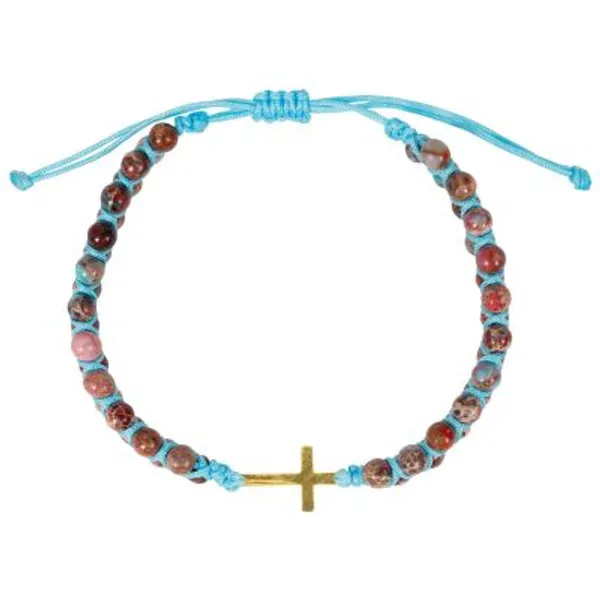 Produktbild des Artikels Armband Perlen "Kreuz" ()