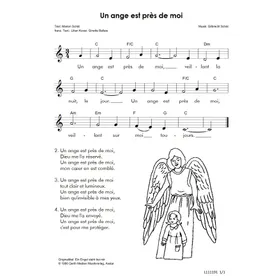 Produktbild des Artikels Un ange est près de moi (Noten - Download)