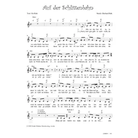 Produktbild des Artikels Auf der Schlittenbahn (Noten - Download)