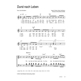 Produktbild des Artikels Durst nach Leben (Noten - Download)