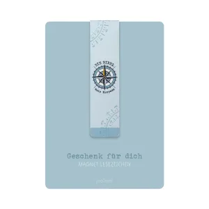 Produktbild des Artikels Magnet-Lesezeichen „Kompass“ (Schreibwaren)