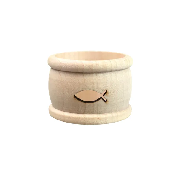 Produktbild des Artikels Serviettenring aus Holz - Ichthys ()