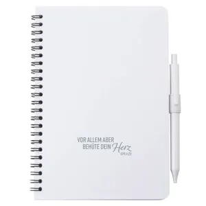 Produktbild des Artikels Notizbuch - antibakteriell (Schreibwaren - Spiralbindung)