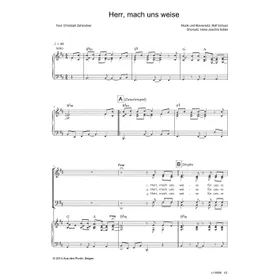 Produktbild des Artikels Herr, mach uns weise (Noten - Download)