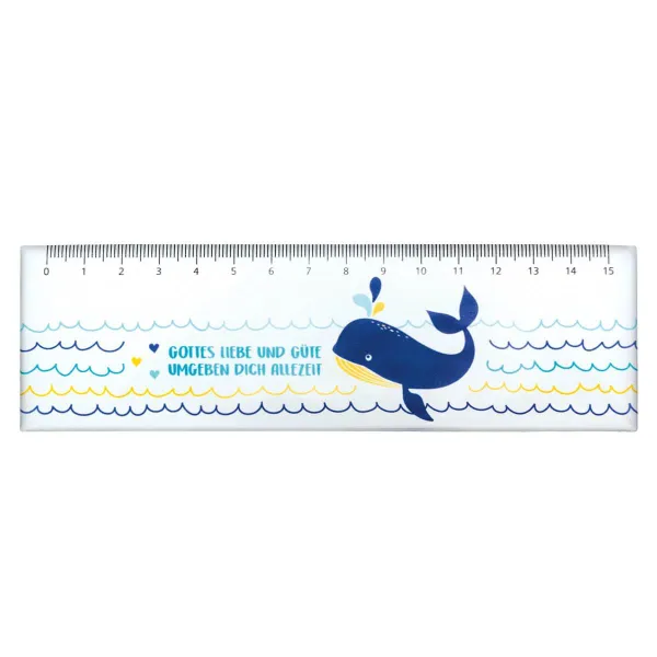 Produktbild des Artikels Magnet-Lineal "Walfisch" (Schreibwaren)