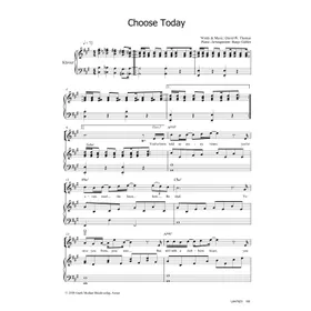Produktbild des Artikels Choose Today (Noten - Download)