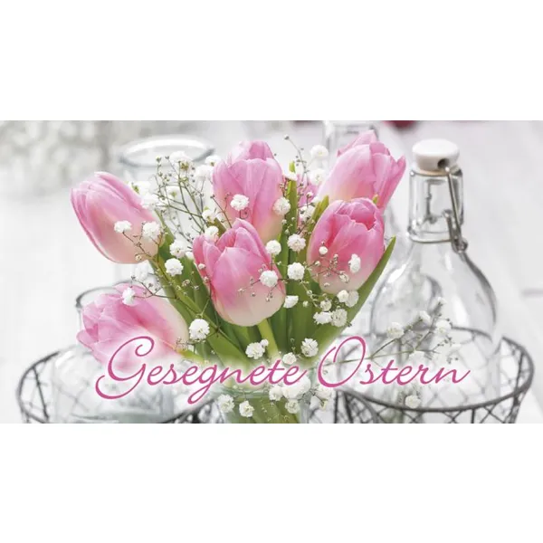 Produktbild des Artikels Schokoladengrüsse "Gesegnete Ostern" (40g) (Lebensmittel)