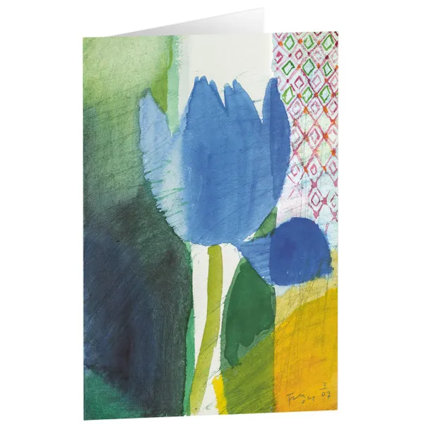 Produktbild des Artikels Kunstkarten "Sommertulpe" 5 Stk. (Schreibwaren)