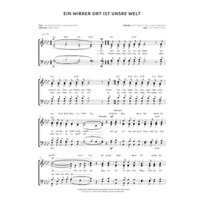 Produktbild des Artikels Ein wirrer Ort ist unsre Welt (Noten - Download)