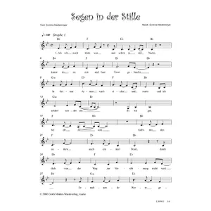 Produktbild des Artikels Segen in der Stille (Noten - Download)