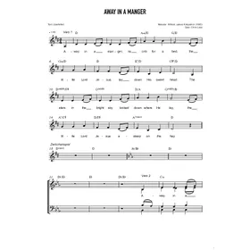 Produktbild des Artikels Away In A Manger (Noten - Download)