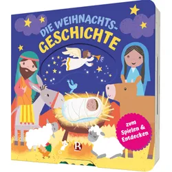 Produktbild des Artikels Die Weihnachtsgeschichte zum Spielen und Entdecken (Buch - Pappbilderbuch)