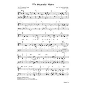Produktbild des Artikels Wir loben den Herrn (Noten - Download)