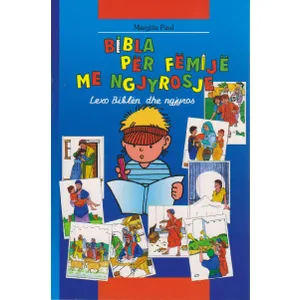 Produktbild des Artikels Kinder-Mal-Bibel - Albanisch (Buch - Paperback)