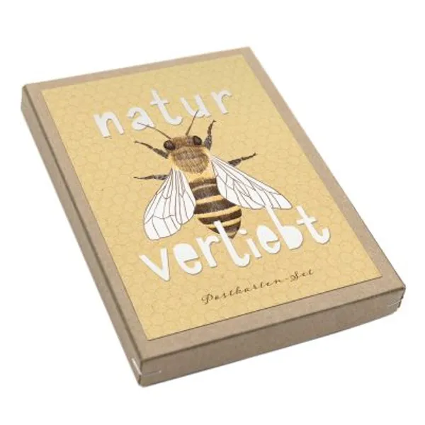 Produktbild des Artikels Kartenbox - natur-verliebt "Biene" (Schreibwaren)
