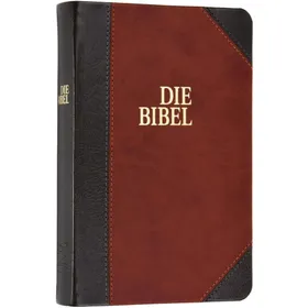 Produktbild des Artikels Schlachter 2000 - Taschenausgabe, Goldschnitt grau/braun (Bibel - Kunstleder)