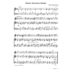 Produktbild des Artikels Nehmt Abschied, Brüder (Noten - Download)