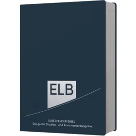 Produktbild des Artikels Elberfelder Bibel. Die große Studien- und Kommentarausgabe Leder, Platinschnitt (Bibel - Leder)