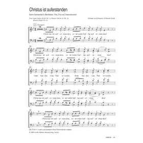 Produktbild des Artikels Christus ist auferstanden (Noten - Download)