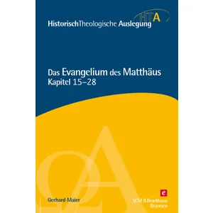 Produktbild des Artikels Das Evangelium des Matthäus, Kapitel 15-28 (E-Book - PDF Datei)