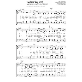 Produktbild des Artikels Heiland der Welt (Noten - Download)