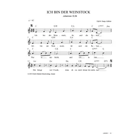 Produktbild des Artikels Ich bin der Weinstock (Noten - Download)