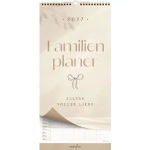 Produktbild des Artikels Alltag voller Liebe 2027 - Familienplaner (Kalender - Spiralbindung)