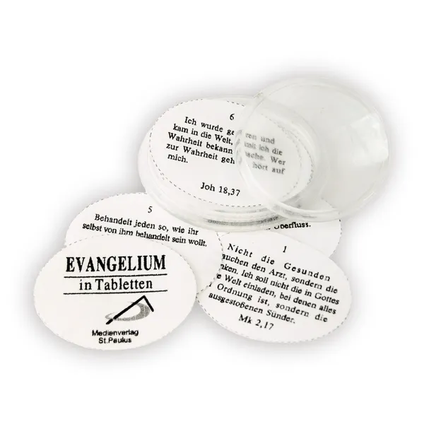 Produktbild des Artikels Bibelpastillen - Texte aus den Evangelien (Schreibwaren)